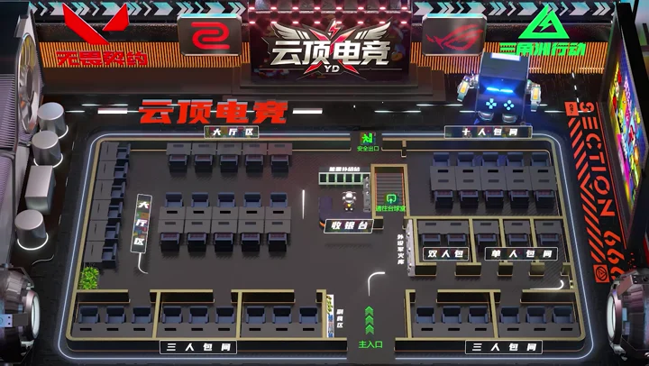 动态机位图模板 DT-008 示例