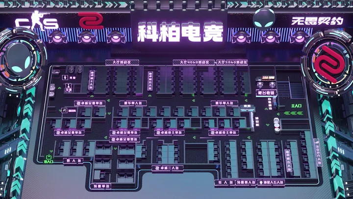 动态机位图模板 DT-017 示例